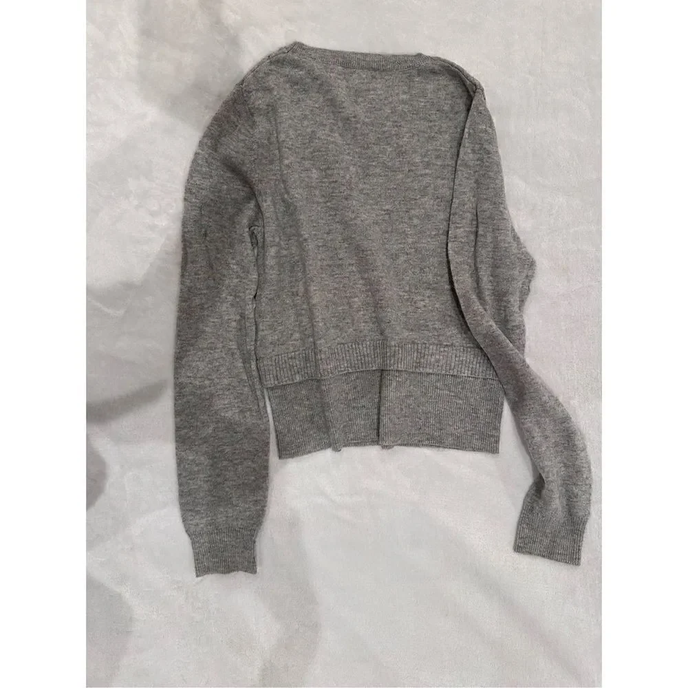 Sandro gray women’s sweater long sleeve XS